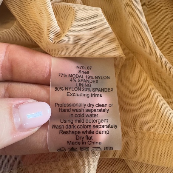 NWT Hope for Flowers by Tracy Reese Off Shoulder Sheath Dress, size L - Picture 10 of 11